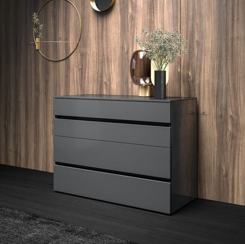 Commode contemporaine - RIO - Kico srl - en chêne / en noyer / en placage de bois