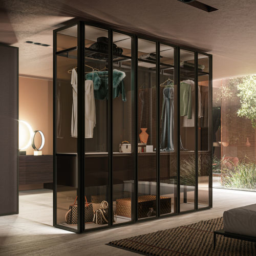 Armoire modulable - ELEGANT - Kico srl - d'angle / contemporaine / en chêne