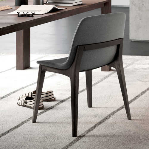 Chaise contemporaine - AMBER - Kico srl - d'intérieur / en tissu / en cuir