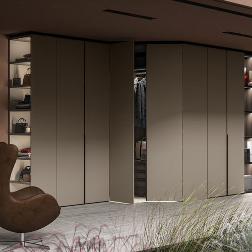 Armoire modulable - VENUS - Kico srl - contemporaine / en bois laqué brillant / en placage de bois