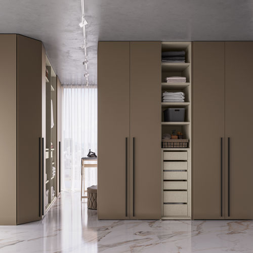 Armoire modulable - BASIC - Kico srl - d'angle / contemporaine / en noyer
