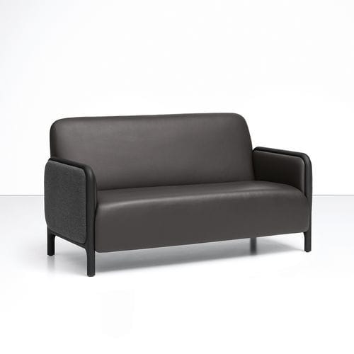 Canapé modulable - CAMEO  - Piaval srl - contemporain / en tissu / en cuir