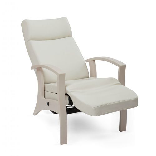 Fauteuil relax contemporain - THEOREMA - Piaval srl - en cuir / en tissu / en hêtre