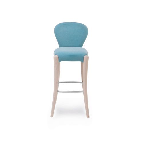 Chaise de bar contemporaine - ROSA - Piaval srl - d'intérieur / en tissu / en cuir