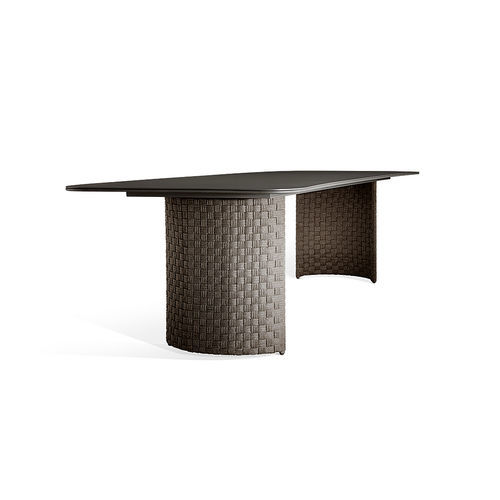 Table à manger contemporaine - jeri - IBTW In Between Outodoor Importaçãoe Exportação ltd - en aluminium / avec piètement en aluminium / rectangulaire