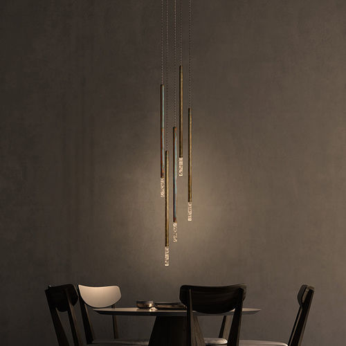 Suspension - STILLO - Opoggio Srl - en laiton / en cristal / contemporaine