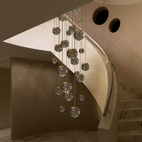Suspension - BULGARE - Opoggio Srl - en laiton / en cristal / contemporaine