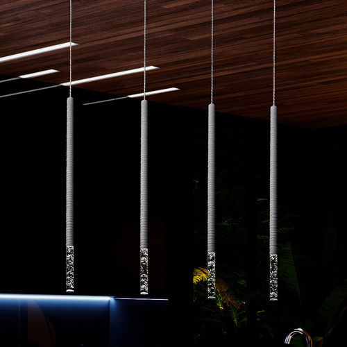 Suspension - STILLO RINGS - Opoggio Srl - en laiton / en cristal / contemporaine