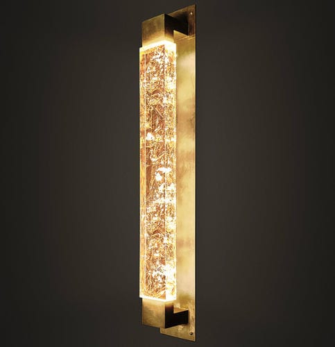 Applique murale contemporaine - MÂNER - Opoggio Srl - d'intérieur / en cristal / en laiton