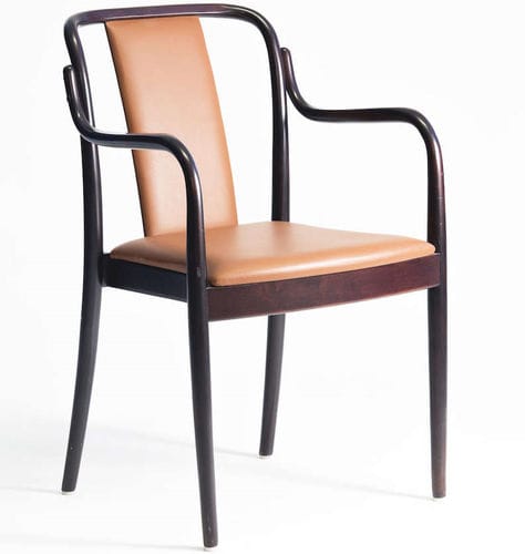 Chaise de salle à manger vintage - KAISER - Gemla Fabrikers AB - d'intérieur / en tissu / en cuir