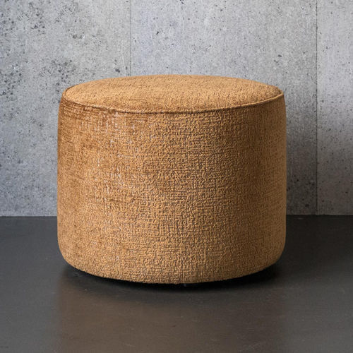 Pouf contemporain - Scott - Evolution 21 - Karine Bonjean bv - en tissu / rond / modulable