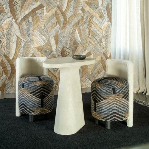 Chaise contemporaine - Verbier - Evolution 21 - Karine Bonjean bv - d'intérieur / en tissu / en cuir