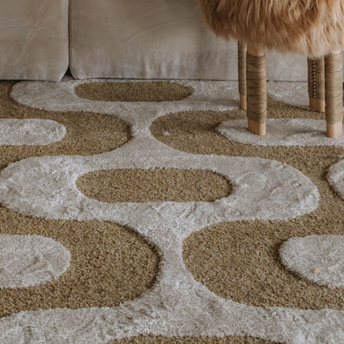 Tapis contemporain - Ibiza - Evolution 21 - Karine Bonjean bv - à motif / en tissu / rectangulaire
