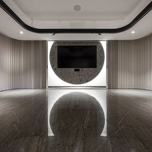 Porte toute hauteur - Multiple opening - Dooor srl - d'intérieur / en tissu / coulissante