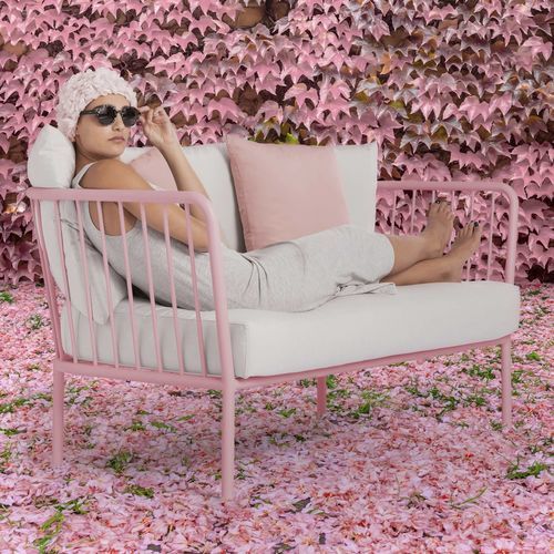 Canapé contemporain - ARP - Diabla - de jardin / en tissu / avec accoudoirs