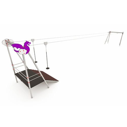 Téléphérique pour aire de jeu - DRAGONFLY - mobipark