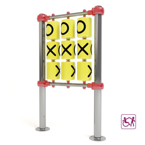 Panneau ludique morpion - 3-IN-A-ROW    - mobipark