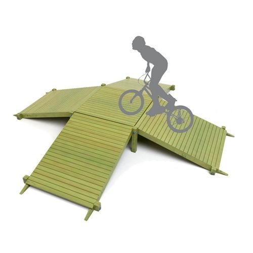 Module fun box pour bikepark - SLOPES  - mobipark