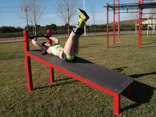 Banc à abdominaux d'extérieur - JOC-58E  - mobipark