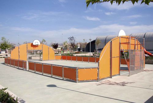 Terrain multisports pour collectivité - COURT B  - mobipark