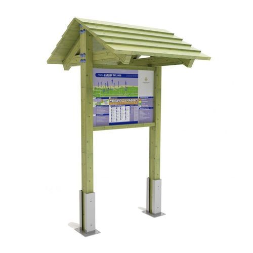 Panneau d'information pour espace public - SEN01M  - mobipark - pour aire de jeux / à messages variables