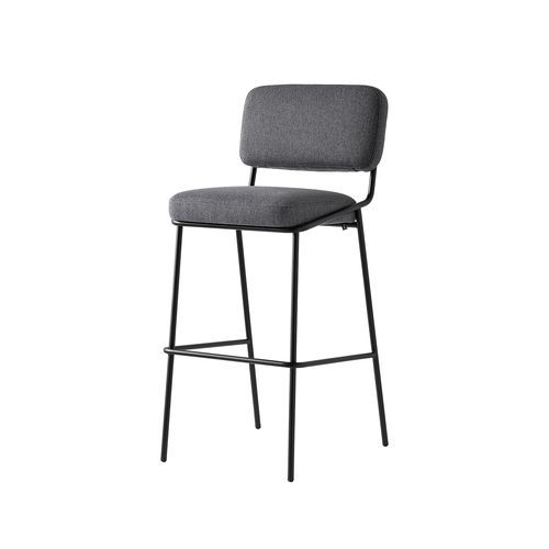 Chaise de bar contemporaine - SIXTY - Connubia - de cuisine / d'intérieur / en tissu