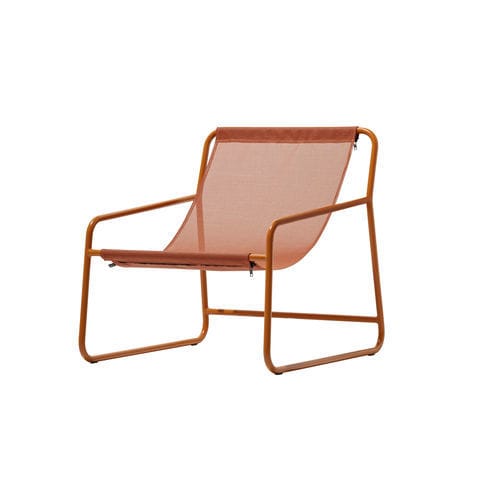 Fauteuil contemporain - EASY - Connubia - en toile / en métal peint / vert