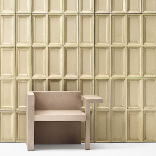 Fauteuil contemporain - DUCALE - CIMENTO - en béton / en béton / écolabel PEFC