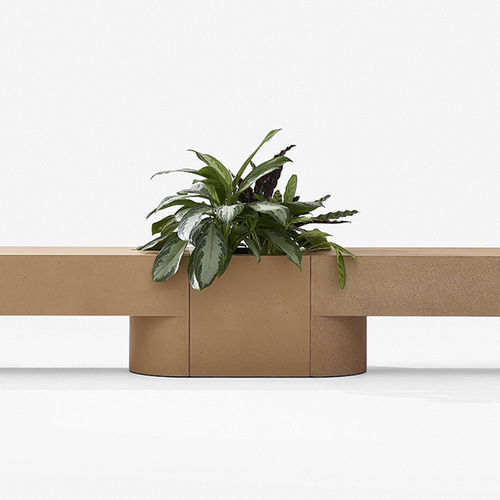 Jardinière en béton - CAMPIELLO - CIMENTO - carrée / contemporaine / pour espace public