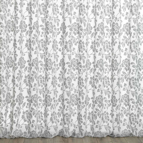 Tissu pour rideaux - VIA VENETO  - Ciesse Tendaggi srl - à fleurs / en polyester / en viscose