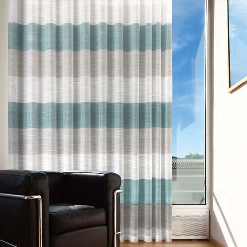Tissu pour rideaux - WHIM  - Ciesse Tendaggi srl - à rayures / polyester FR / lavable