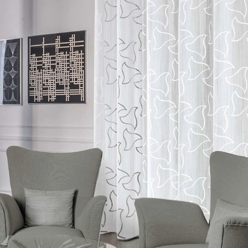 Voilage à motif - CANVAS - Ciesse Tendaggi srl - en viscose / en polyester / lavable