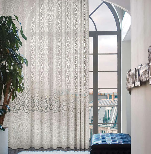 Voilage à fleurs - ENIGMA - Ciesse Tendaggi srl - en viscose / en polyester / lavable