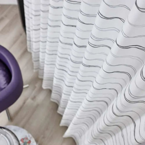 Voilage à motif - EXCITE  - Ciesse Tendaggi srl - en coton / en polyester / lavable