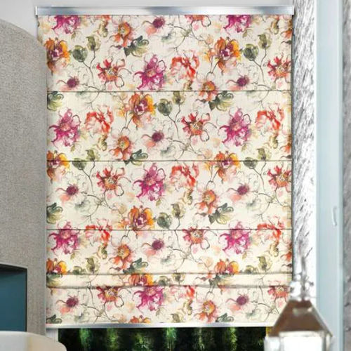 Tissu pour rideaux - AMALFI - Ciesse Tendaggi srl - pour store enrouleur / pour protection solaire / à fleurs