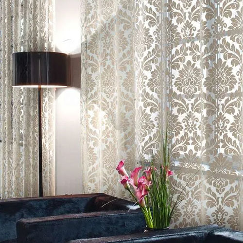 Voilage à motif damas - VLADIMIR  - Ciesse Tendaggi srl - en viscose / en polyester / lavable