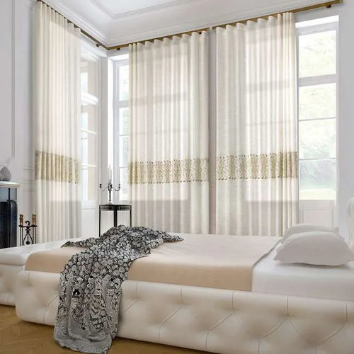 Voilage à motif - ISCHIA-JESOLO  - Ciesse Tendaggi srl - en lin / en viscose / en polyester