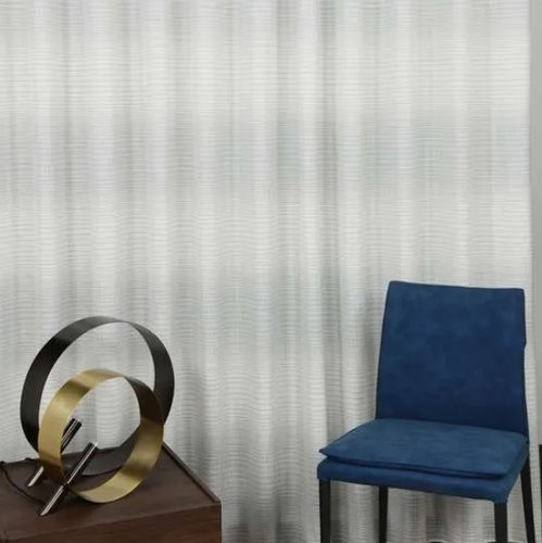 Tissu pour rideaux - CIVITA - Ciesse Tendaggi srl - à rayures / en polyester / en lin