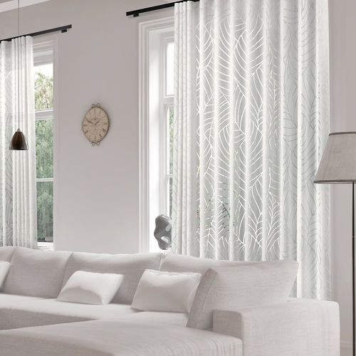 Tissu pour rideaux - DELIA  - Ciesse Tendaggi srl - à motif géométrique / en polyester / en viscose