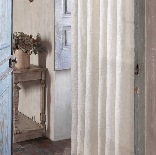 Tissu pour rideaux - MINERVA  - Ciesse Tendaggi srl - uni / en polyester / en lin