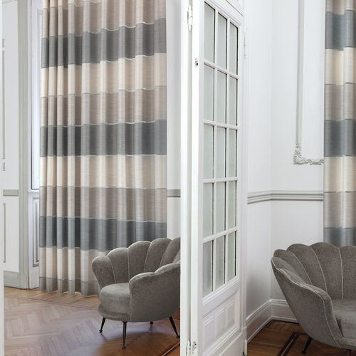 Tissu pour rideaux - GARDENIA - Ciesse Tendaggi srl - à rayures / en polyester / en acrylique