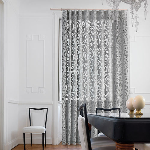 Tissu pour rideaux - Gate - Ciesse Tendaggi srl - à fleurs / en polyester / en viscose