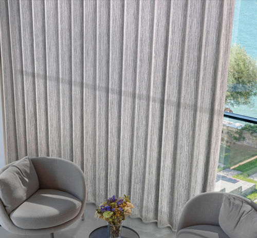Tissu pour rideaux - OKINAWA  - Ciesse Tendaggi srl - uni / en polyester / en lin