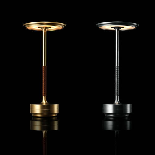 Lampe baladeuse - TURN CRAFT - Ambientec Corporation - en laiton / en acier / en cuir
