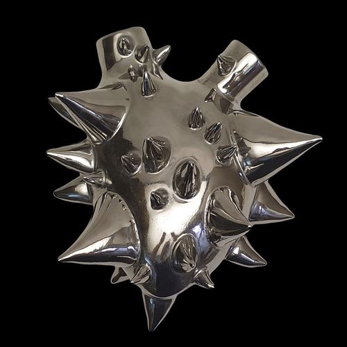 Vase contemporain - CHORISIA  - ELICA STUDIO - en porcelaine / en verre / fait main