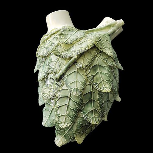 Vase contemporain - H-15  - ELICA STUDIO - en porcelaine / pour mur / fait main