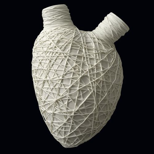 Vase contemporain - ATAME - ELICA STUDIO - en porcelaine / pour mur / fait main