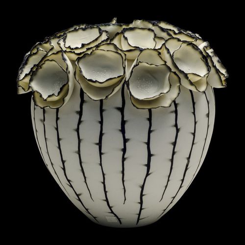 Vase contemporain - SOTO - ELICA STUDIO - en porcelaine / fait main / Fabriqué en Italie