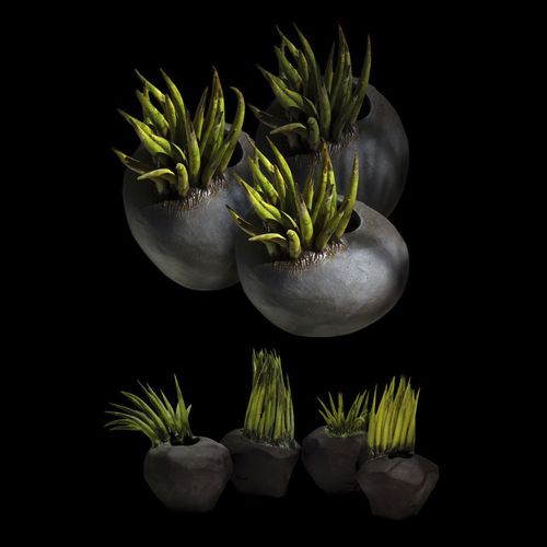 Vase contemporain - ZOLLA - ELICA STUDIO - en grès cérame / fait main / Fabriqué en Italie