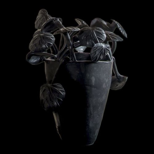 Vase contemporain - BEGONIAS - ELICA STUDIO - en porcelaine / fait main / à poser au sol